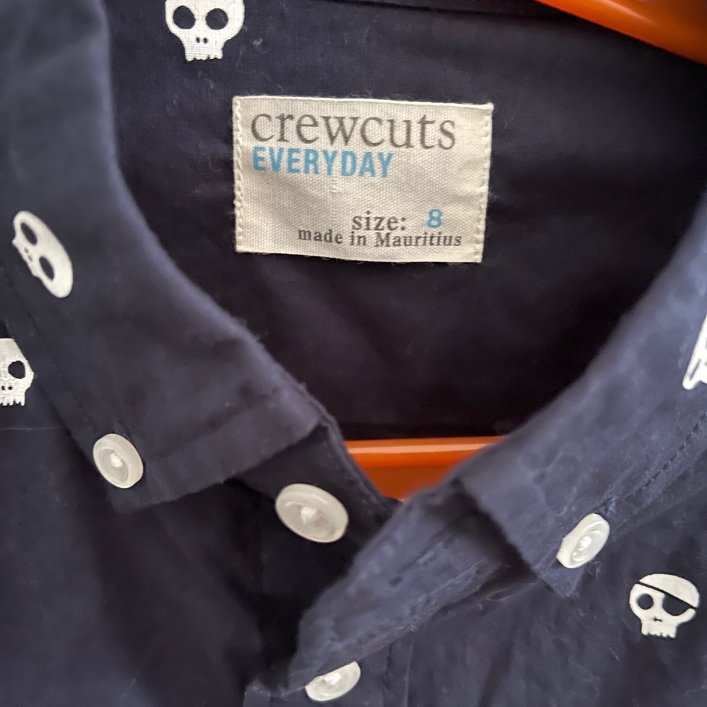 CrewCuts Skull button down shirt - Picture 3 of 4